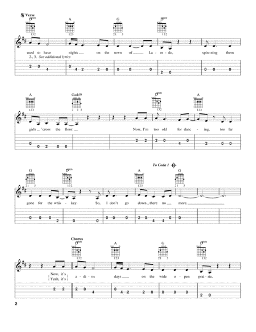 Adios Days Adios Days Electric Guitar scores gallery preview page 2