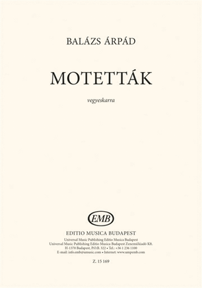 Book cover for Motettak