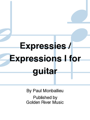 Expressies / Expressions I for guitar