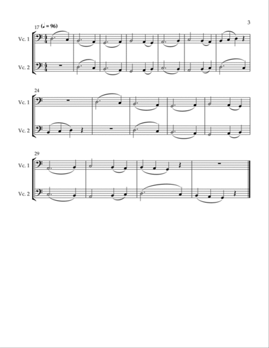 3 Conversations String Duet scores gallery preview page 3