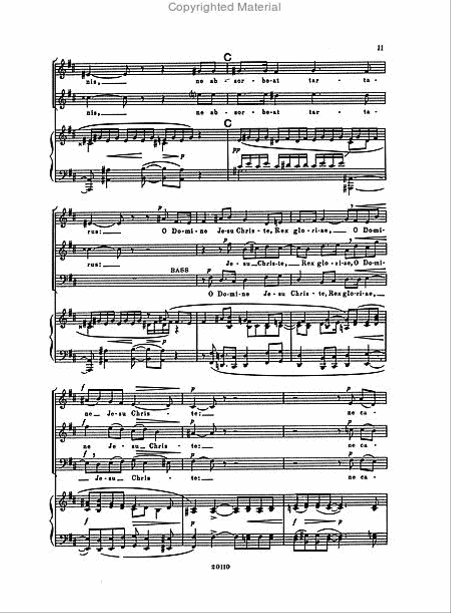 Requiem 4-Part scores gallery preview page 4