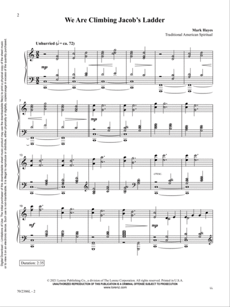 The Church Pianist's Library, Vol. 31 Piano Solo scores gallery preview page 2