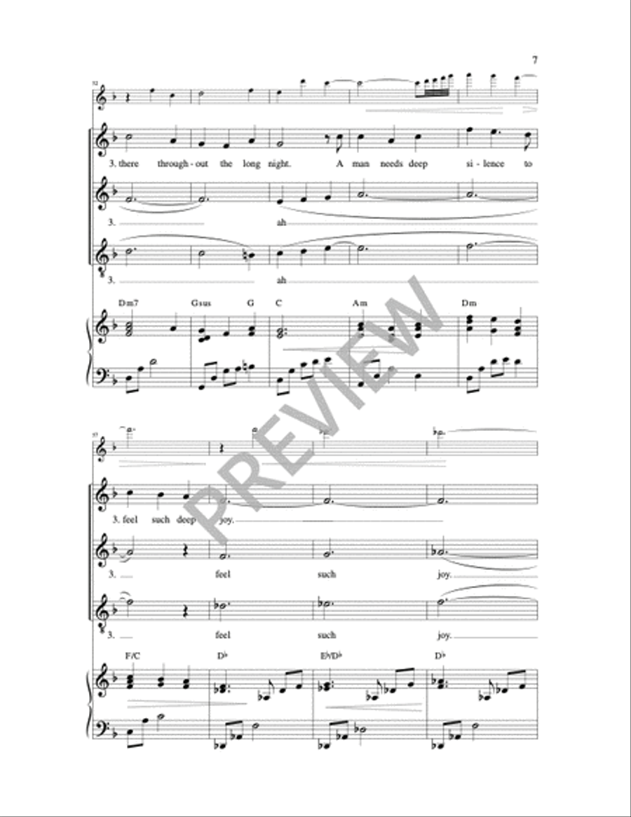 Joseph's Song 3-Part scores gallery preview page 2