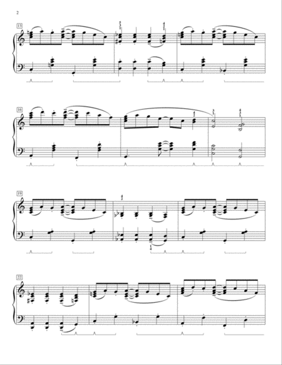 Jambalaya - A Portrait Of Old New Orleans Piano Method scores gallery preview page 2