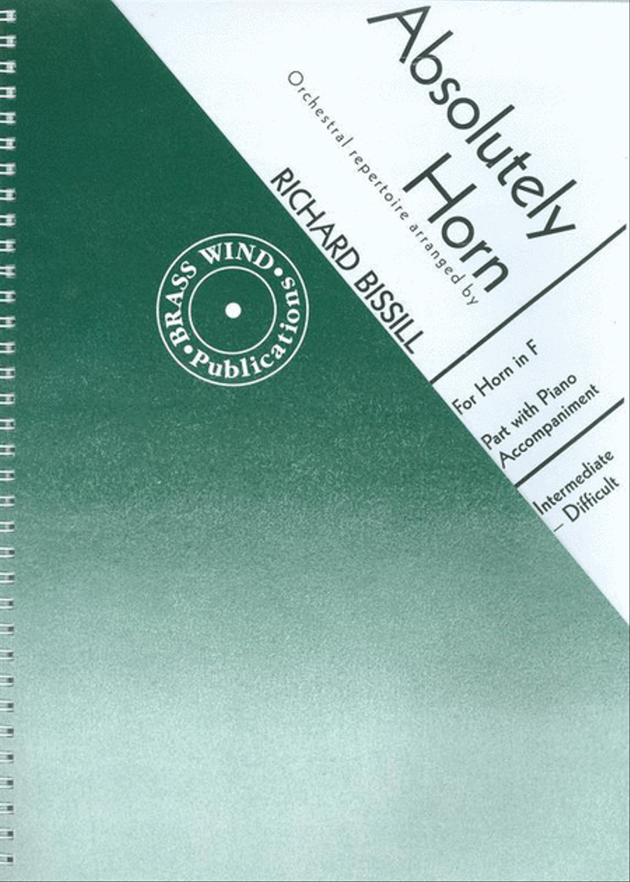 Absolutely Horn French Horn/Piano Piano scores gallery preview page 1