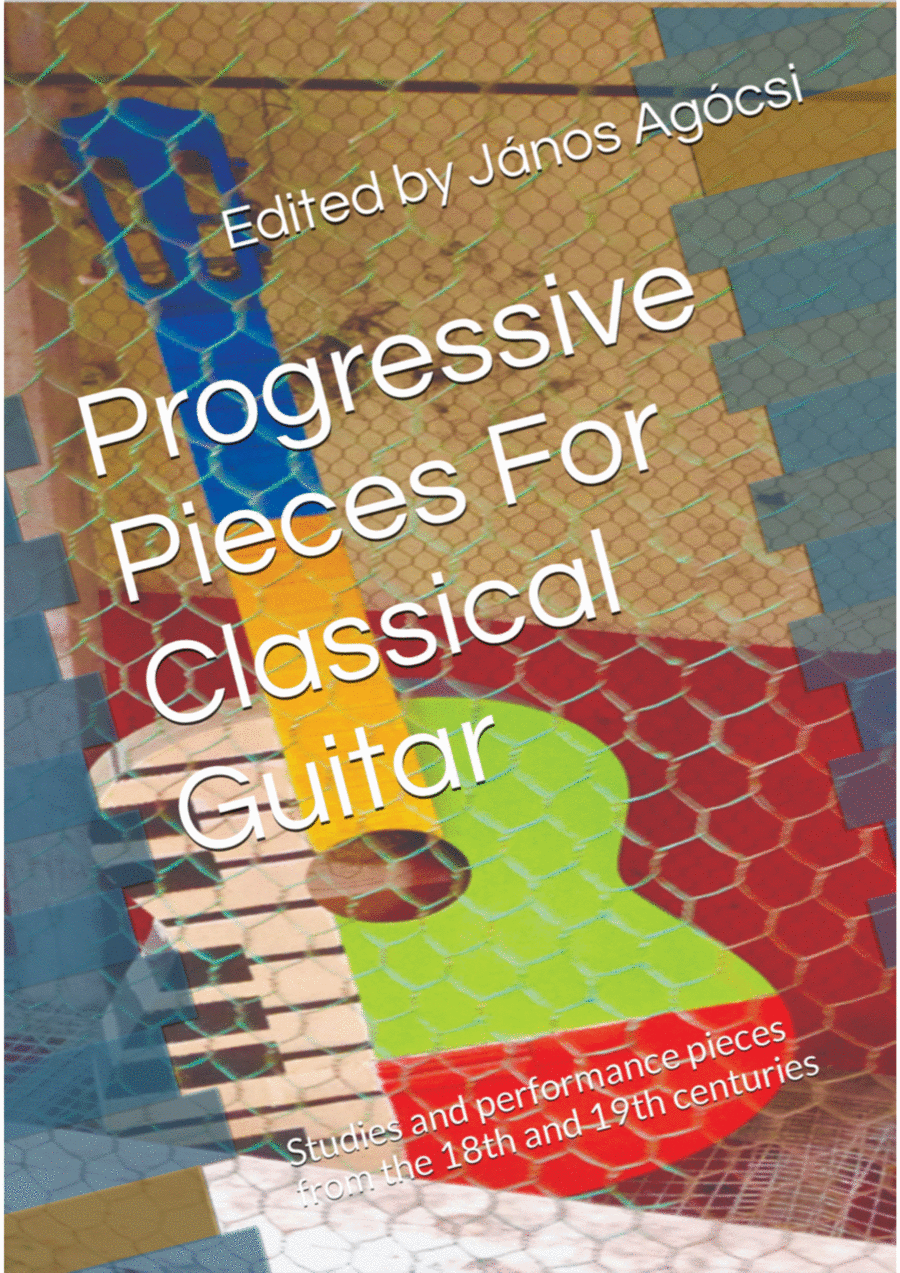 Progressive Pieces For Classical Guitar Acoustic Guitar scores gallery preview page 1