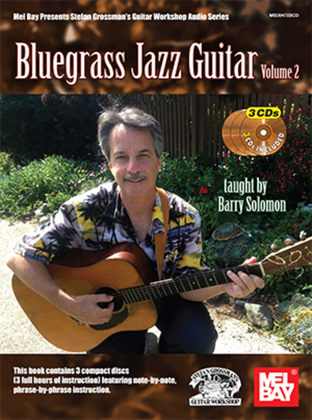 Book cover for Bluegrass Jazz Guitar Volume 2