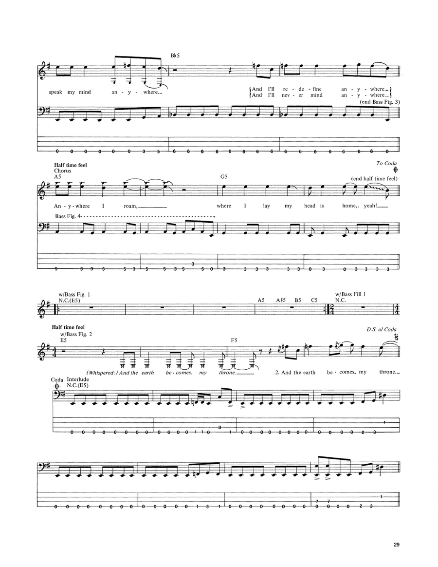 Wherever I May Roam Acoustic Guitar scores gallery preview page 4