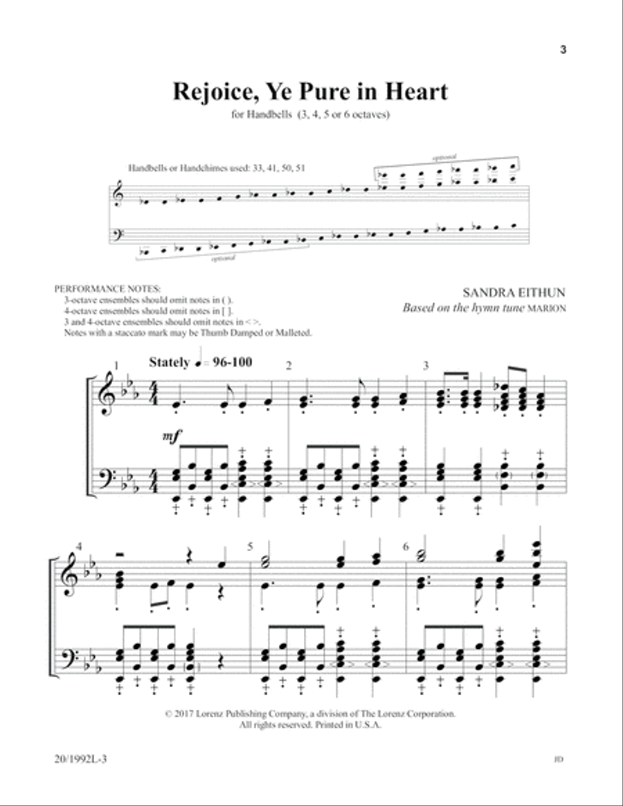 Hymns We Love to Ring 5-Octaves scores gallery preview page 4