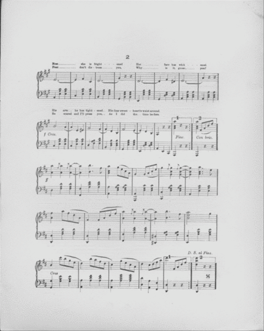 Souvenir World's Fair 1893. The Ferris Wheel. Waltz-Polka Voice scores gallery preview page 3