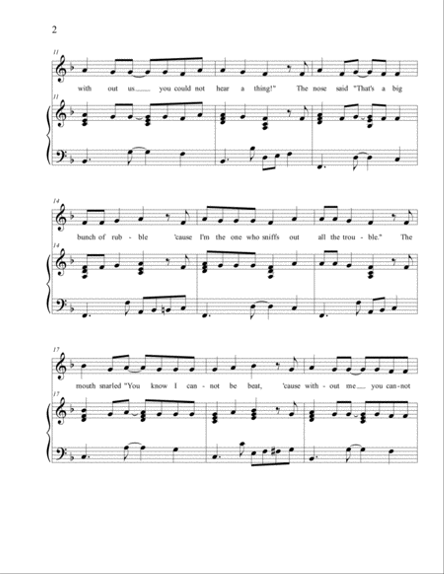 THE BOSS Voice scores gallery preview page 2