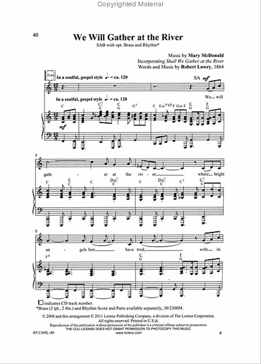 Simply Southern Gospel 3-Part scores gallery preview page 4