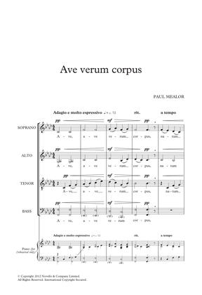 Ave Verum Corpus