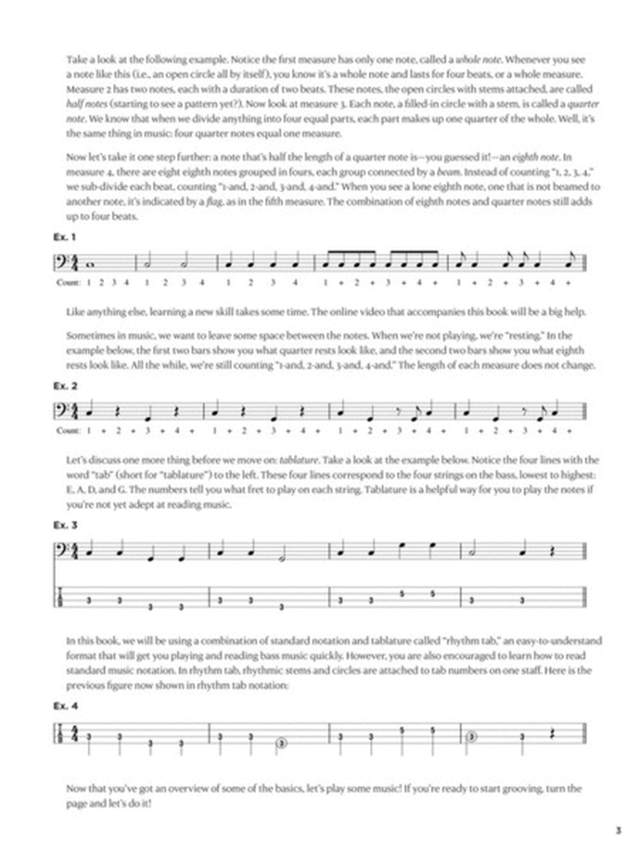 First 15 Lessons – Bass Guitar image number null