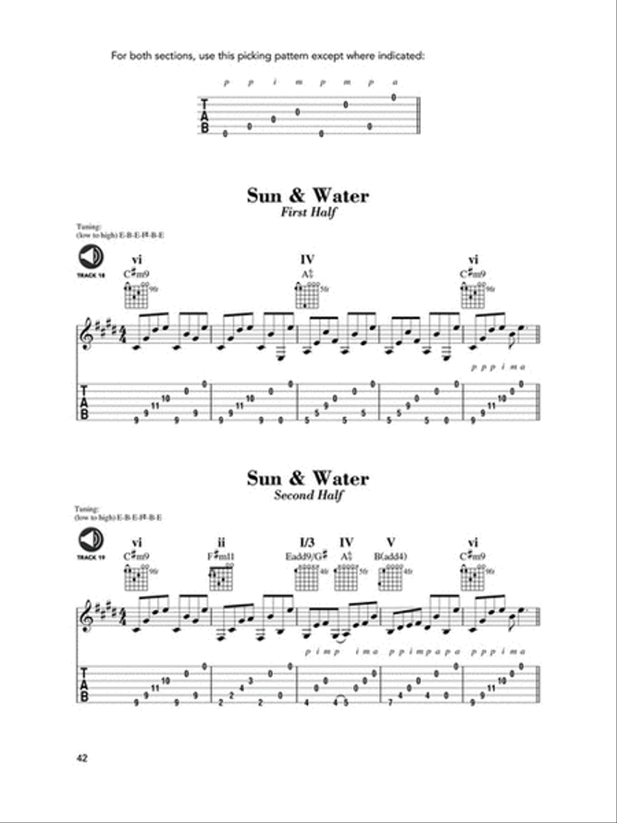 Fingerstyle Guitar Tunings: DADGAD & Beyond Fingerpicking Guitar scores gallery preview page 4