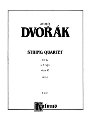 Book cover for Dvorák: String Quartet in F, Op. 96