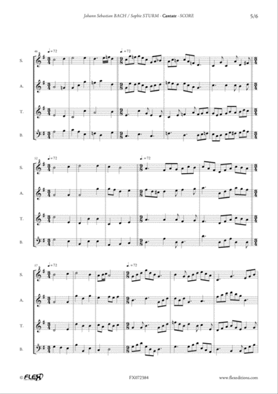 Cantate Cantate Soprano Recorder scores gallery preview page 5