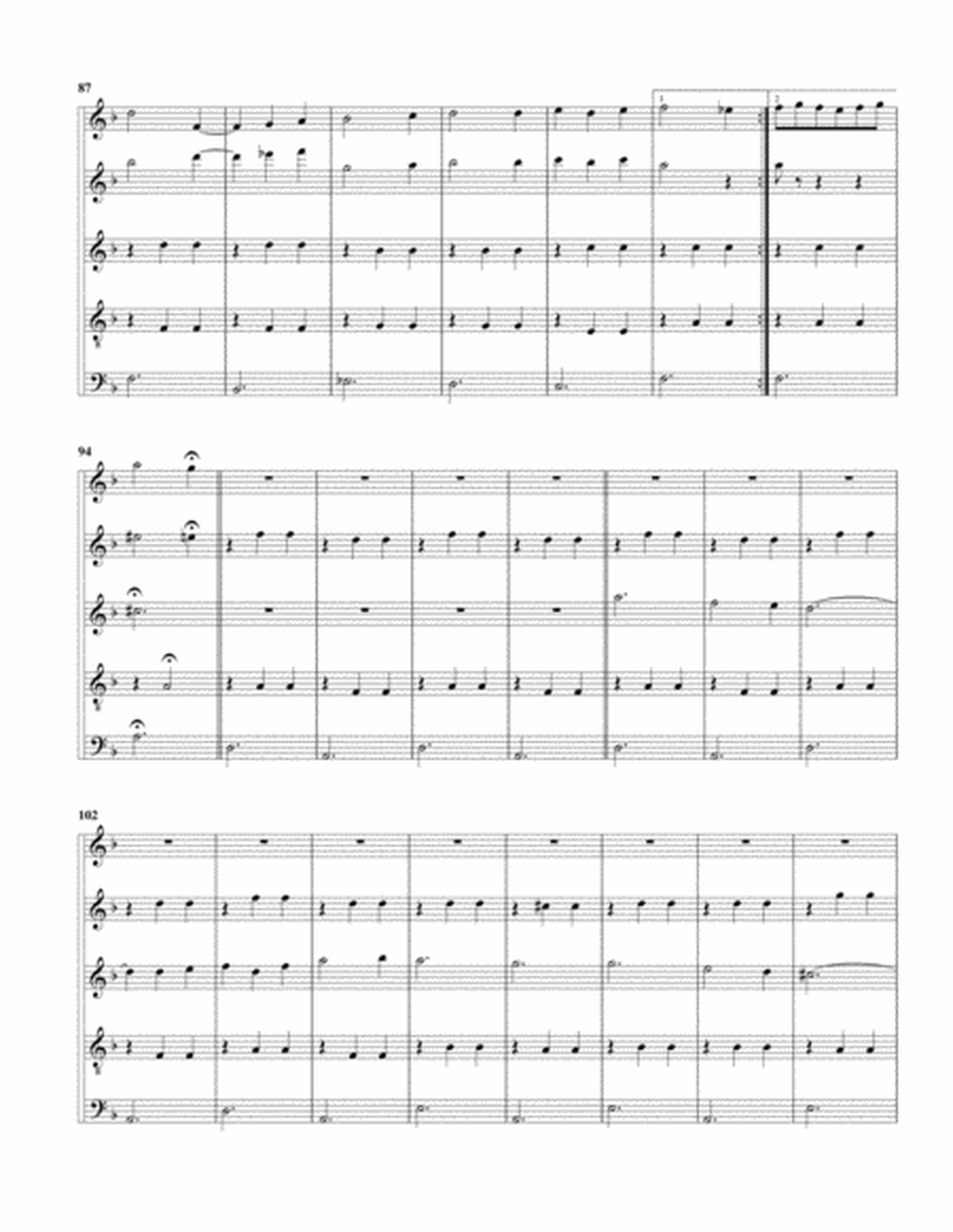 Waltz no.2 (arrangement for recorders)