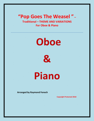 Pop Goes the Weasel - Theme and Variations For Oboe and Piano