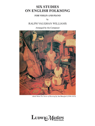Book cover for Six Studies in English Folk Song for Violin and Piano