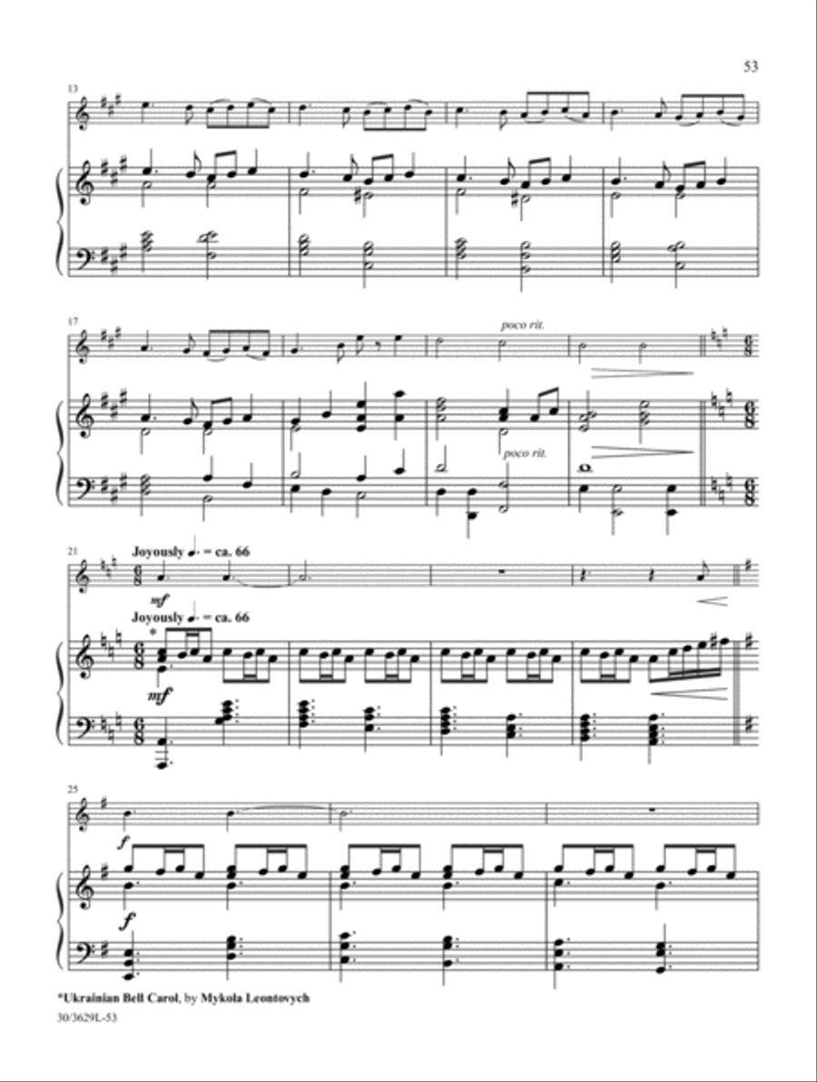 Trumpet Solos for Christmas Trumpet Solo scores gallery preview page 18