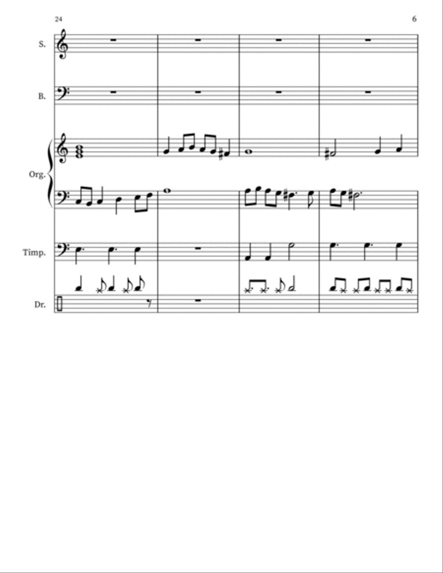 A Duel With The Dread Pirate Roberts Soprano Saxophone scores gallery preview page 6