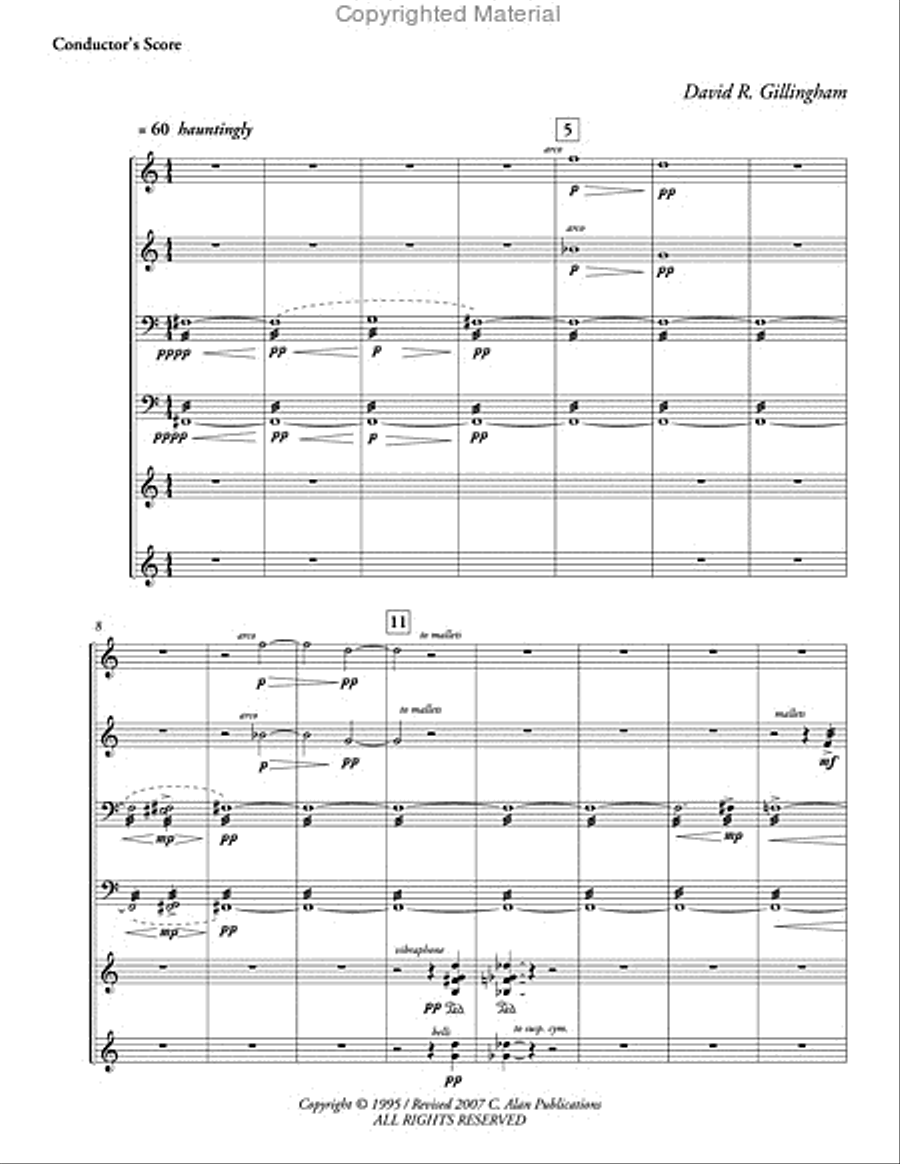 Normandy Beach - 1944 Percussion Ensemble scores gallery preview page 2