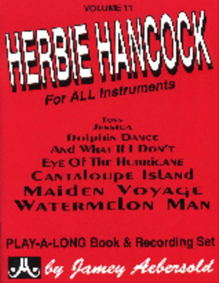 Herbie Hancock Book/CD No 11 CD scores gallery preview page 1