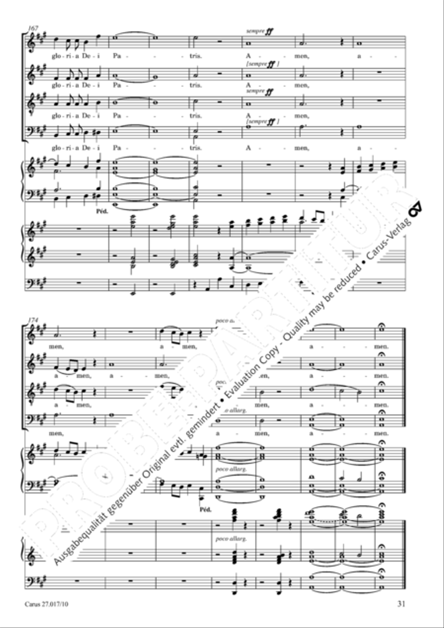 Messe solennelle en ut diese mineur 4-Part scores gallery preview page 32