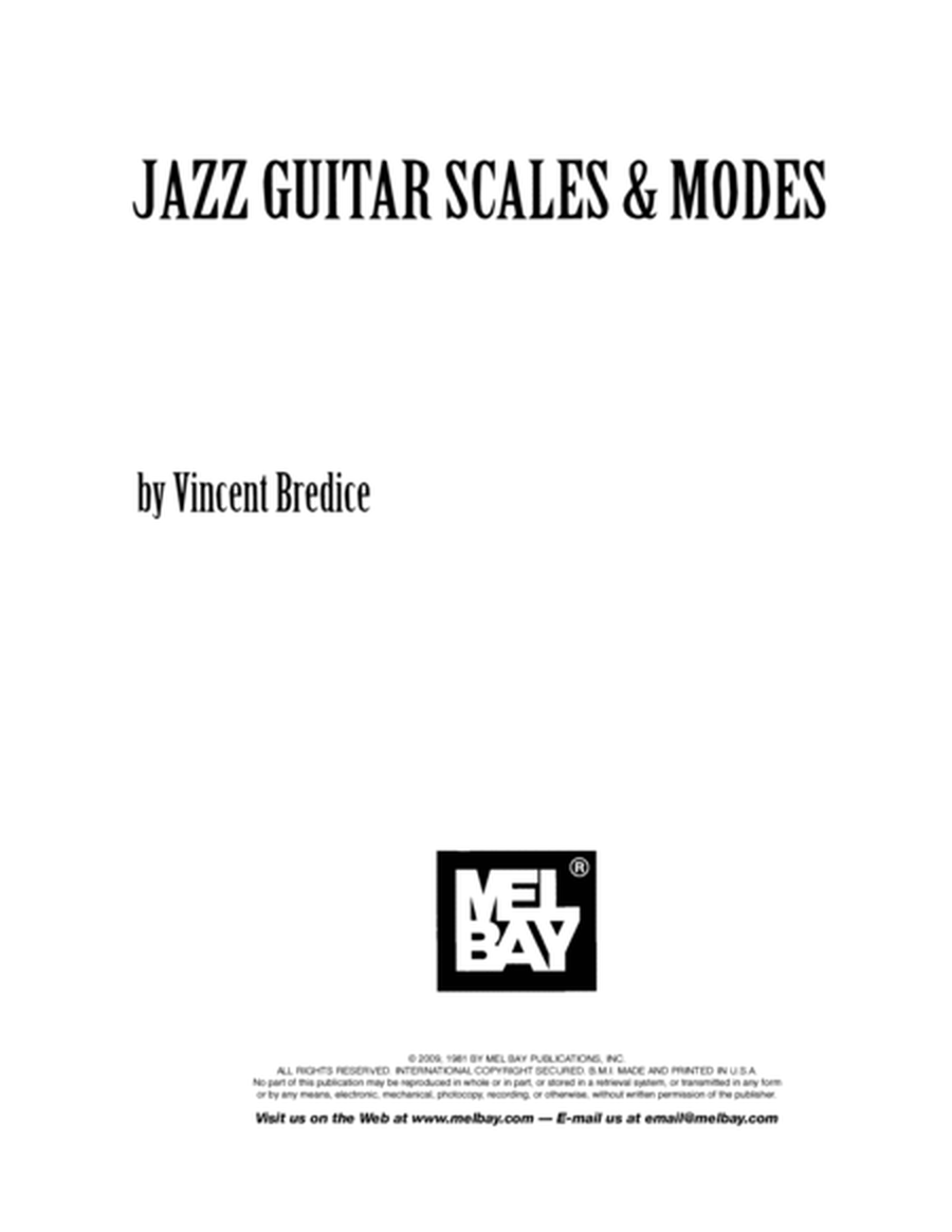 Jazz Guitar Scales & Modes