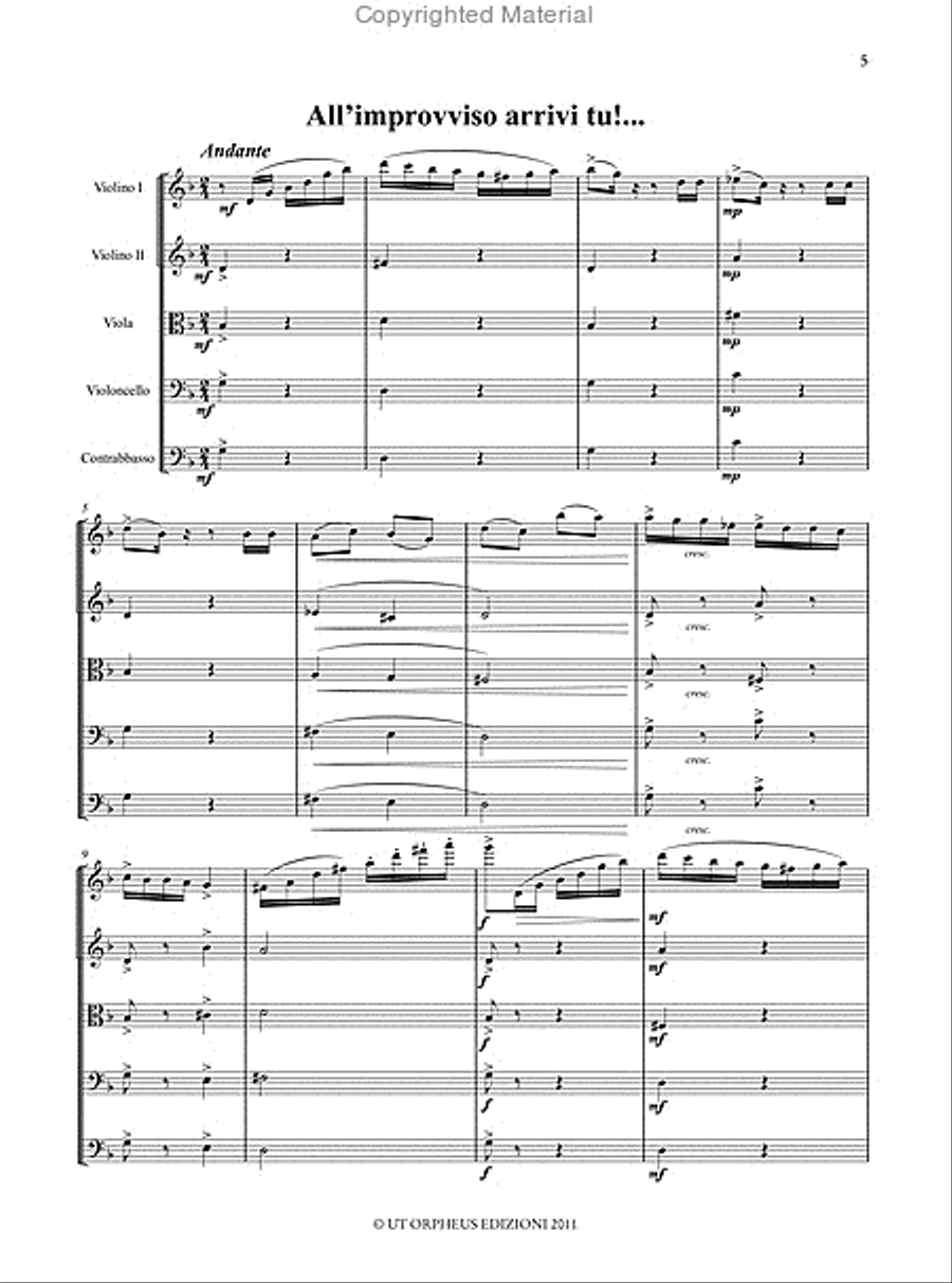 23 Souvenirs for String Quintet String Quintet scores gallery preview page 3