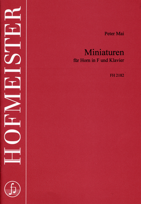 Book cover for Miniaturen