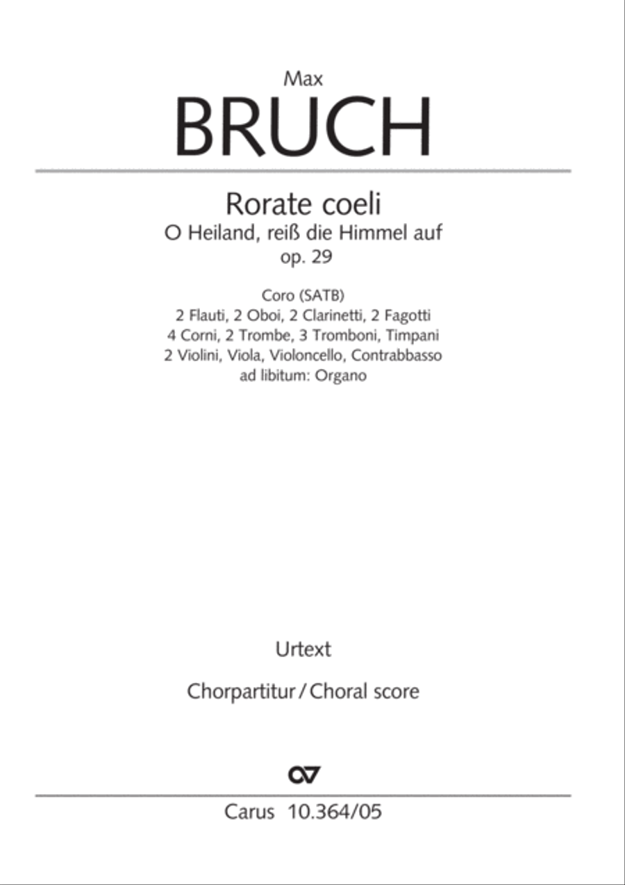 Rorate coeli 4-Part scores gallery preview page 2