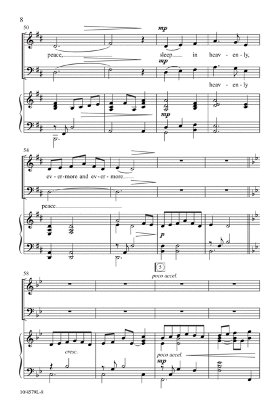 Night of the Father's Love 3-Part scores gallery preview page 9