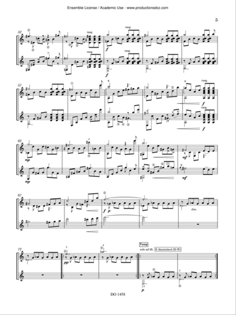 Cortada Fue la Tierra Classical Guitar scores gallery preview page 5