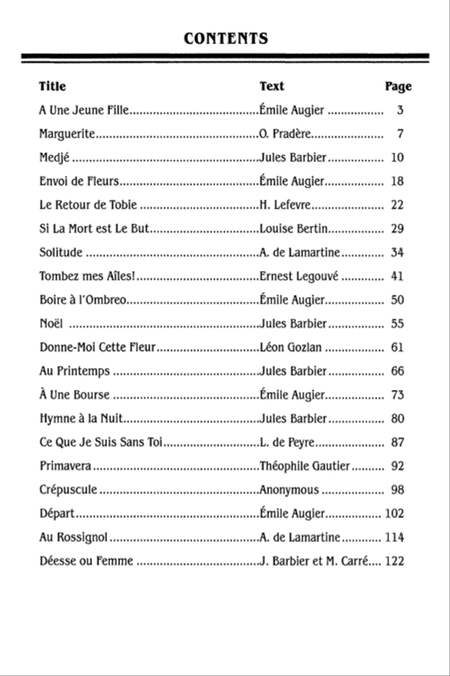 Songs, Volume 2