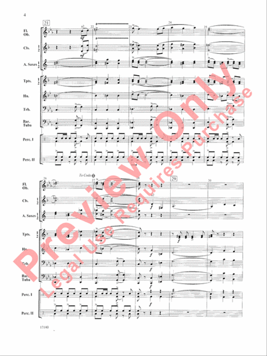 Plaza de Toros Plaza de Toros Concert Band scores gallery preview page 5