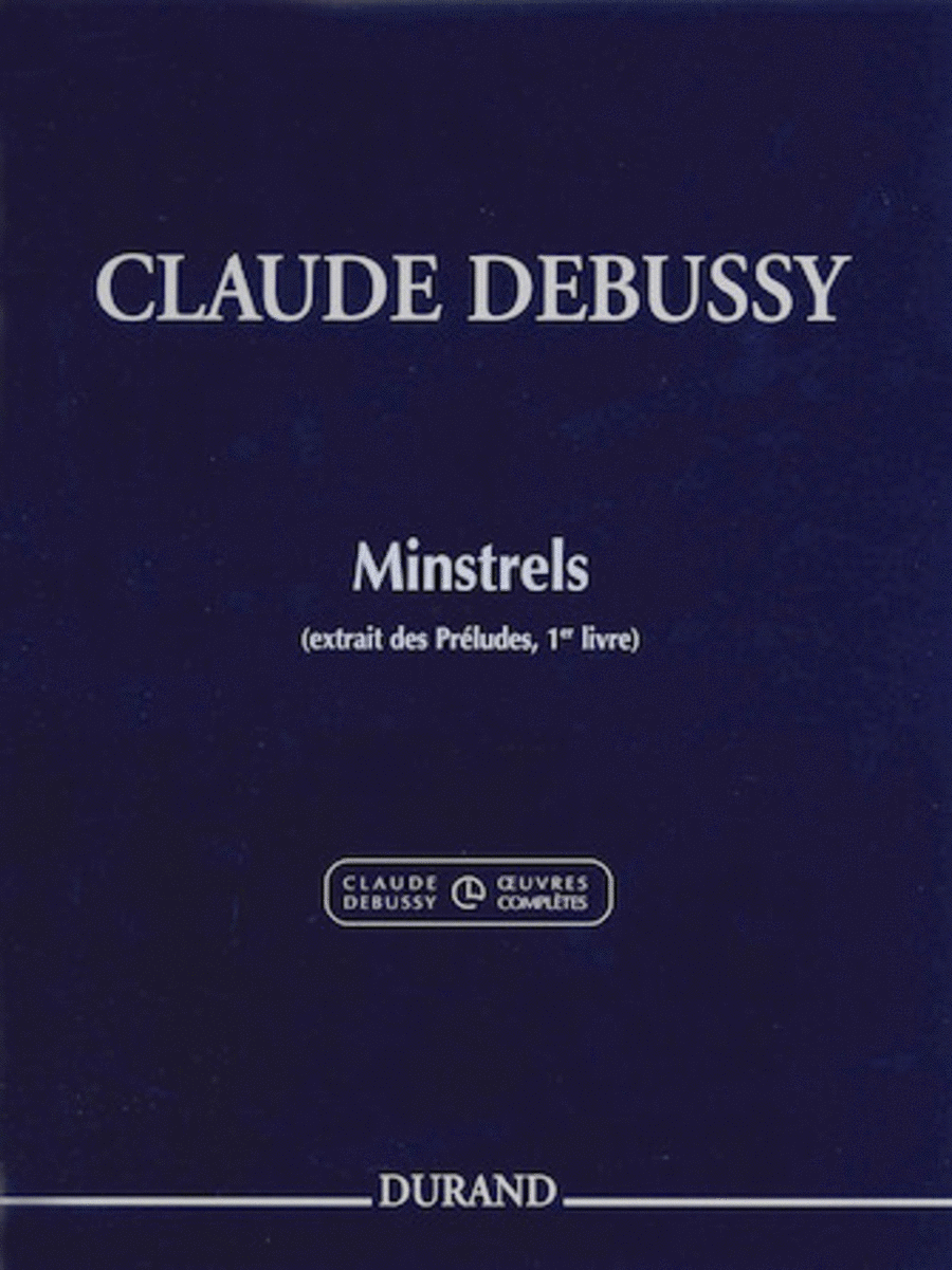 Minstrels from Preludes, Book 1 Piano Solo scores gallery preview page 1