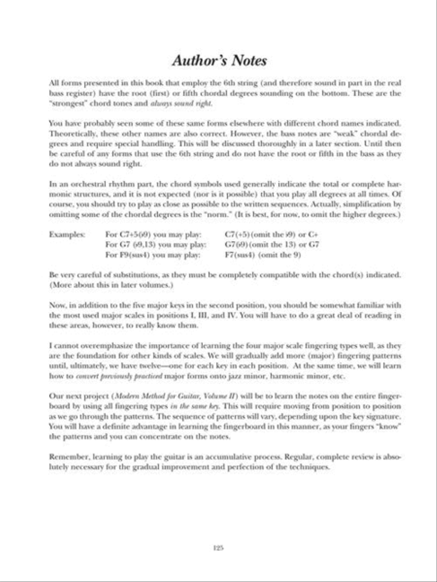 A Modern Method for Guitar – Complete Method Acoustic Guitar scores gallery preview page 10