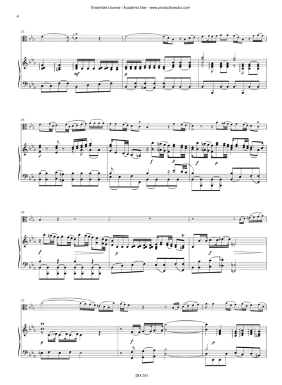 Concerto for trombone (pno red) Piano scores gallery preview page 4
