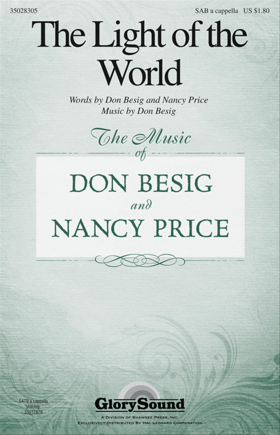The Light of the World 3-Part scores gallery preview page 1