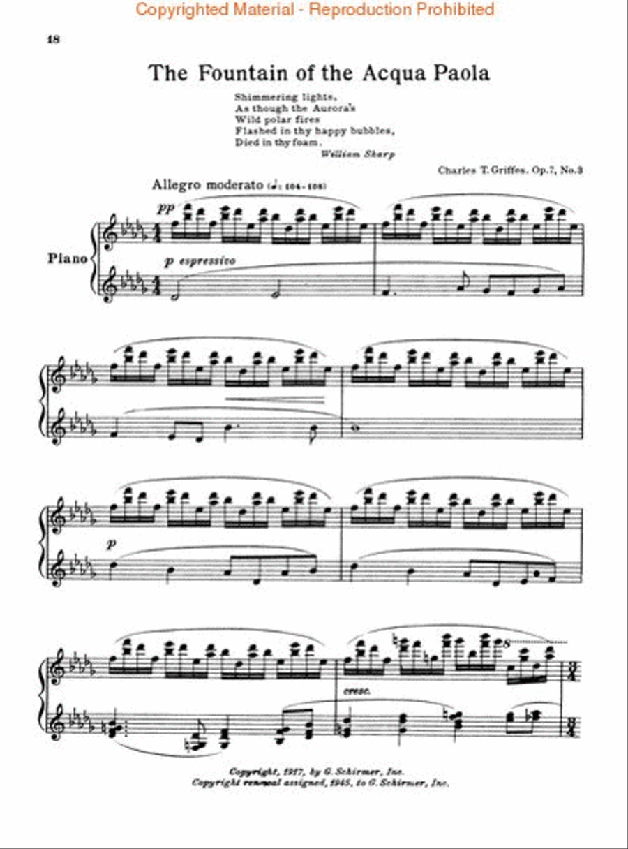 Roman Sketches Roman Sketches Piano Solo scores gallery preview page 4