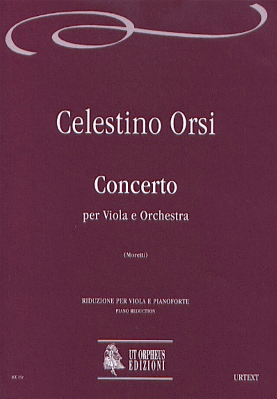 Concerto for Viola and Orchestra Piano scores gallery preview page 1