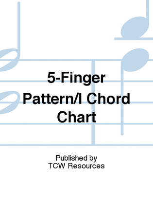 5-Finger Pattern/I Chord Chart