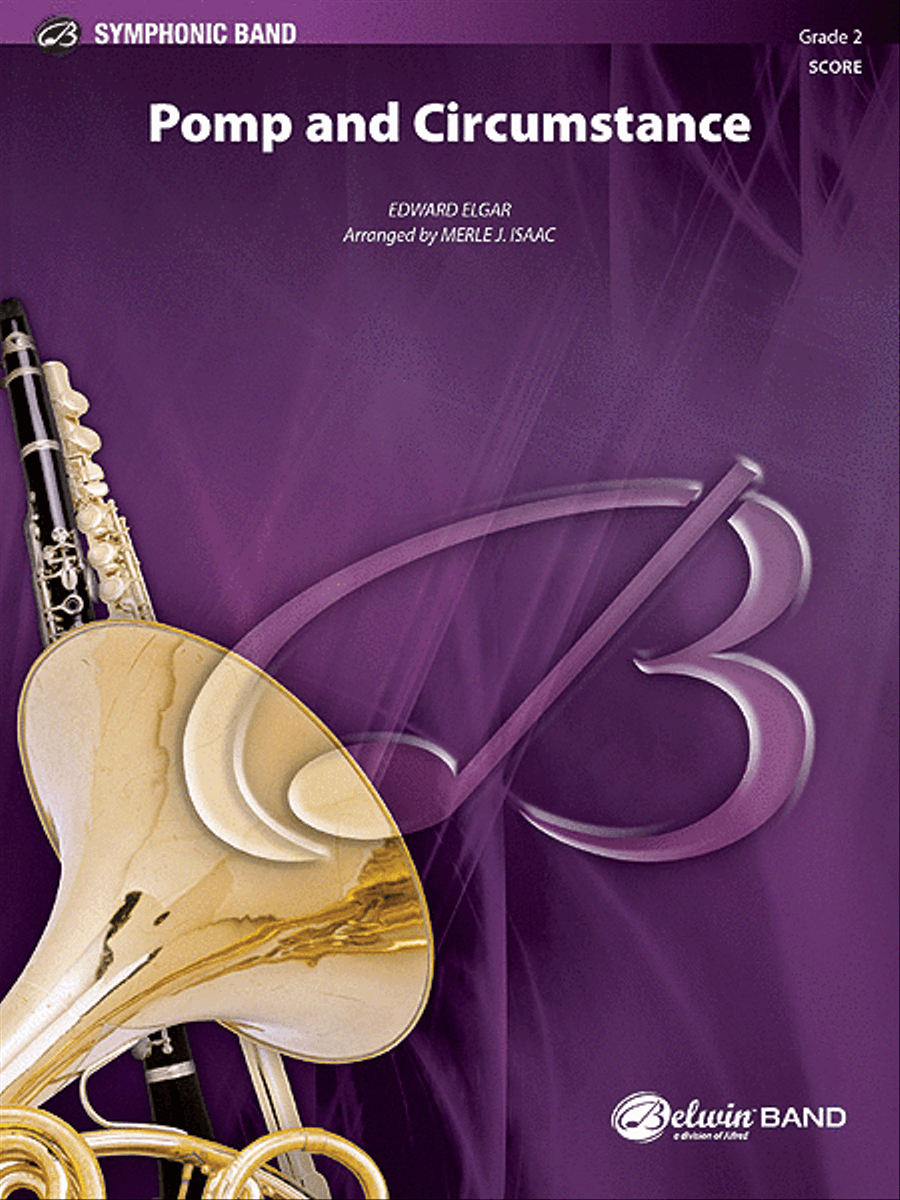 Pomp and Circumstance, Opus 39, No. 1 (Processional) Concert Band scores gallery preview page 1