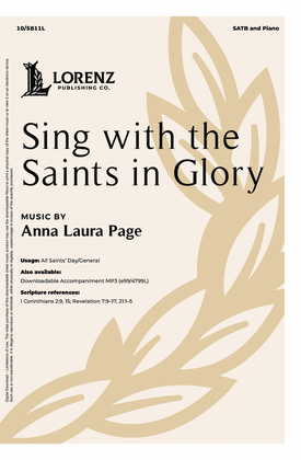 Book cover for Sing with the Saints in Glory