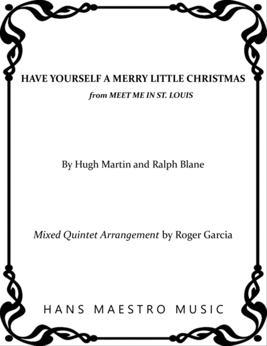 Have Yourself A Merry Little Christmas from MEET ME IN ST. LOUIS Small Ensemble scores gallery preview page 2