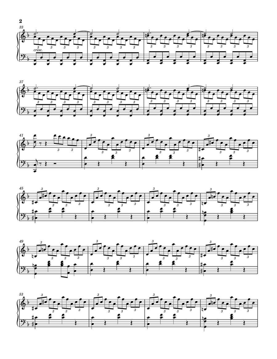 Umbrella Academy - Main Title Theme Piano Solo scores gallery preview page 2