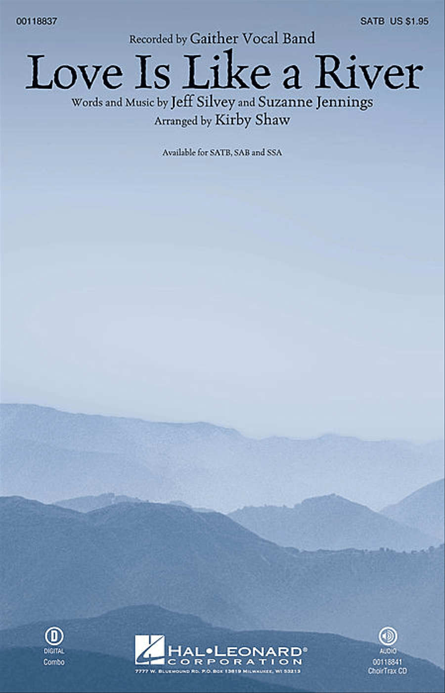 Love Is Like a River Choir scores gallery preview page 1