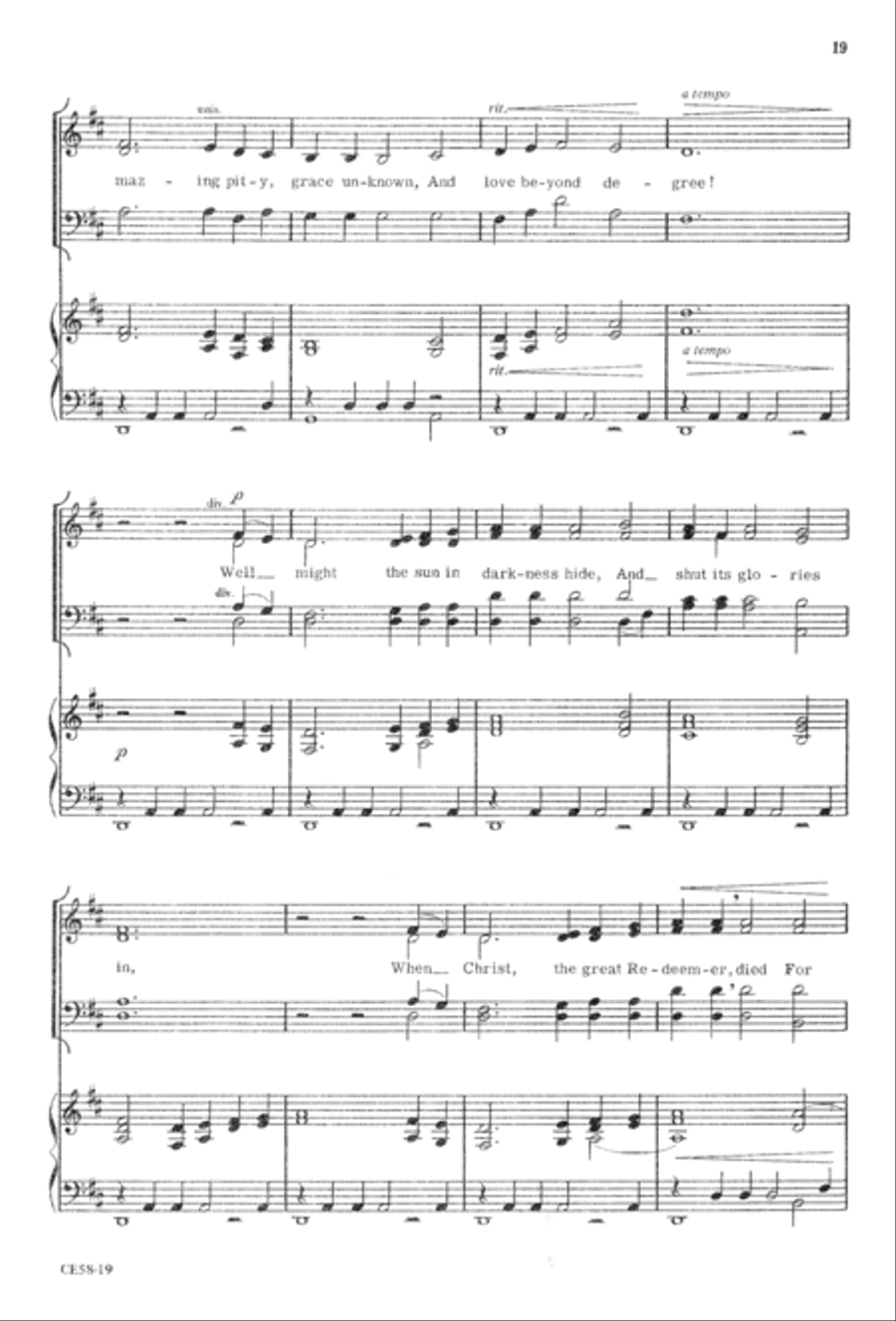 Do This in Remembrance of Me 4-Part scores gallery preview page 21
